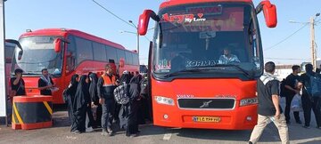 بازگشت ۲۷۶۰ زائر اربعین به استان البرز
