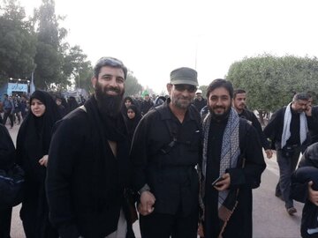 آخرین پیادهروی اربعین سردار تنگسیری آخرین پیادهروی اربعین سردار تنگسیری