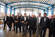 بازدید استاندار قزوین از سه واحد صنعتی در شهرک کاسپین