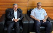 دیدار استاندار اردبیل با رئیس گمرک مرزی جمهوری آذربایجان