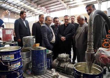 بازدید استاندار قزوین از سه واحد صنعتی در شهرک کاسپین بازدید استاندار قزوین از سه واحد صنعتی در شهرک کاسپین