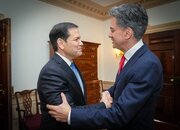در دیدار وزرای خارجه آمریکا و انگلیس درباره ایران و تنگه هرمز چه گذشت؟/ عکس