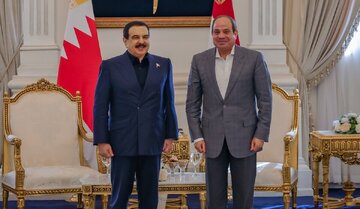دیدار و گفتگوی السیسی و ال خلیفه درباره تنگه هرمز و جنگ دیدار و گفتگوی السیسی و ال خلیفه درباره تنگه هرمز و جنگ