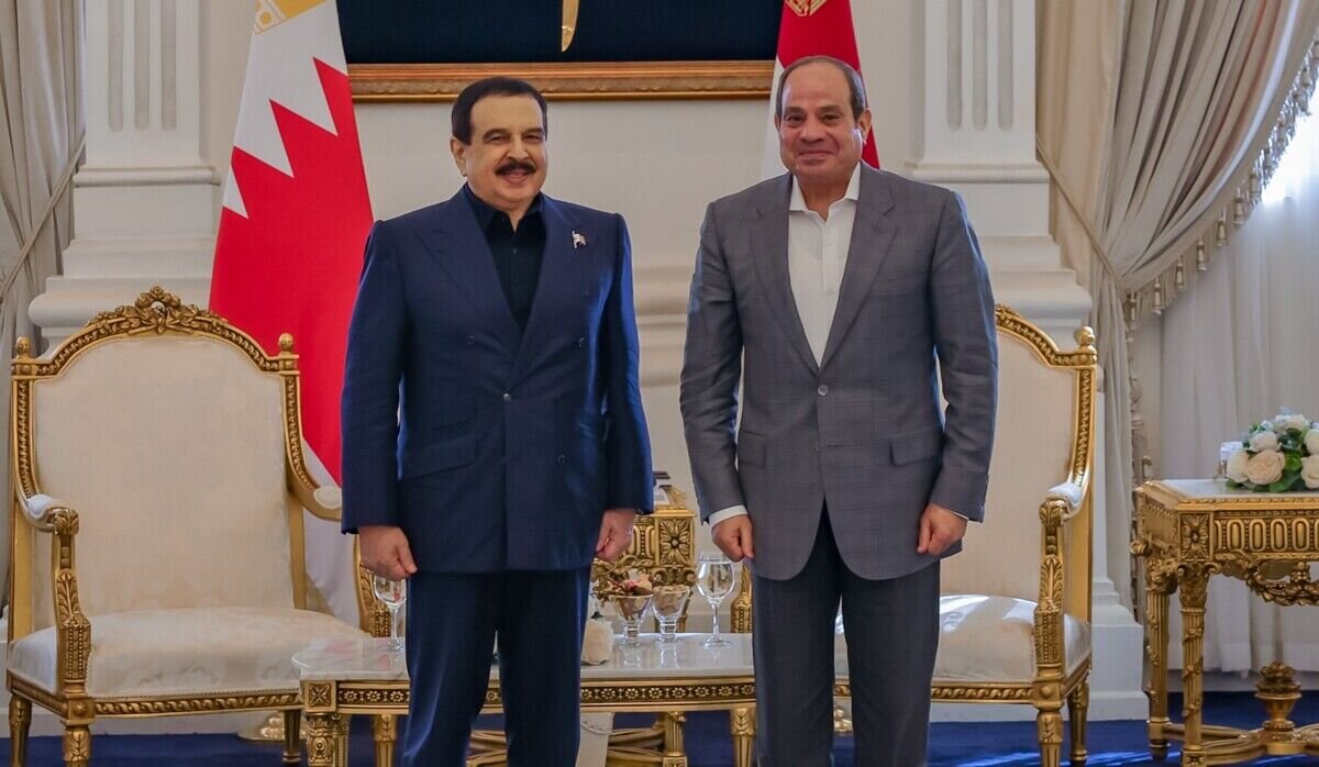 دیدار و گفتگوی السیسی و ال خلیفه درباره تنگه هرمز و جنگ