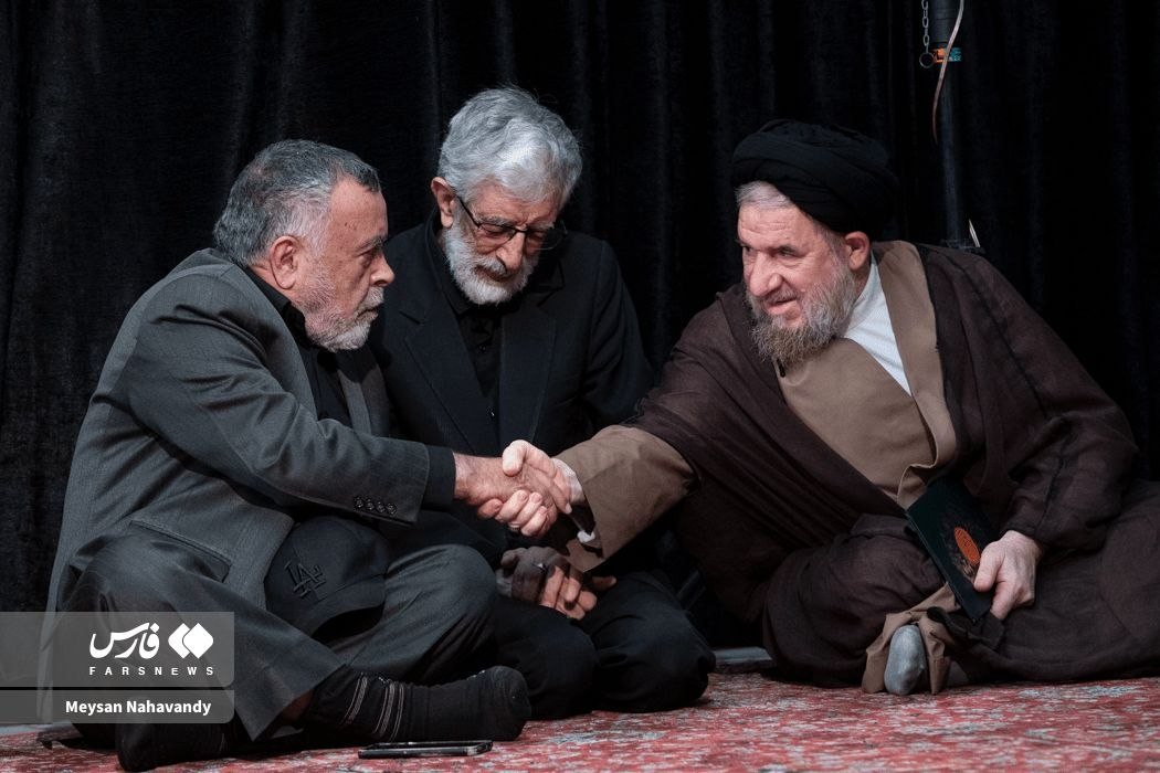 عزاداری اربعین حسینی به میزبانی خانواده شهید سلامی در امامزاده صالح +عکس