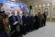 گزارش تصویری / تجلیل از خبرنگاران و فعالان رسانه‌ای استان در شهرک صنعتی جهان آباد میبد