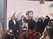 شامگاهی برای تجلیل از خبرنگاران در محوطه تالار وحدت