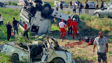 فوت و مصدوم شدن ۵۱ نفر طی تصادفات تعطیلات پایان هفته در جاده‌های استان آذربایجان‌غربی
