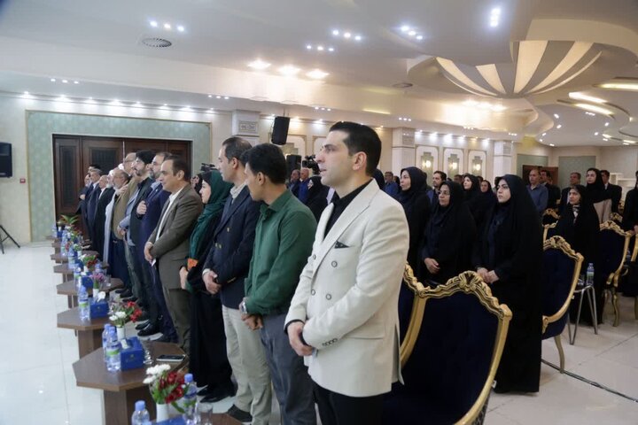 گزارش تصویری / تجلیل از خبرنگاران و فعالان رسانه‌ای استان در شهرک صنعتی جهان آباد میبد