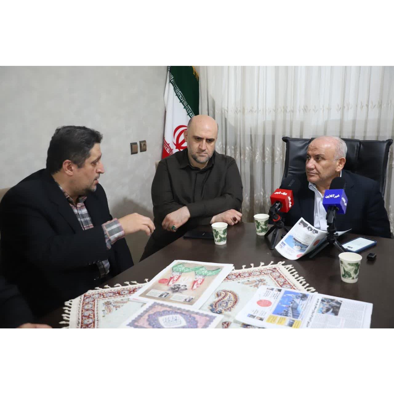 استاندار مازندران میهمان خبرگزاری خبرآنلاین مازندران+ تصاویر