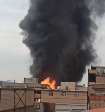 جزئیات آتش سوزی شهرک صنعتی نصیرآباد/ یک نفر جان باخت