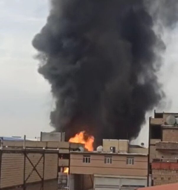 جزئیات آتش سوزی شهرک صنعتی نصیرآباد/ یک نفر جان باخت