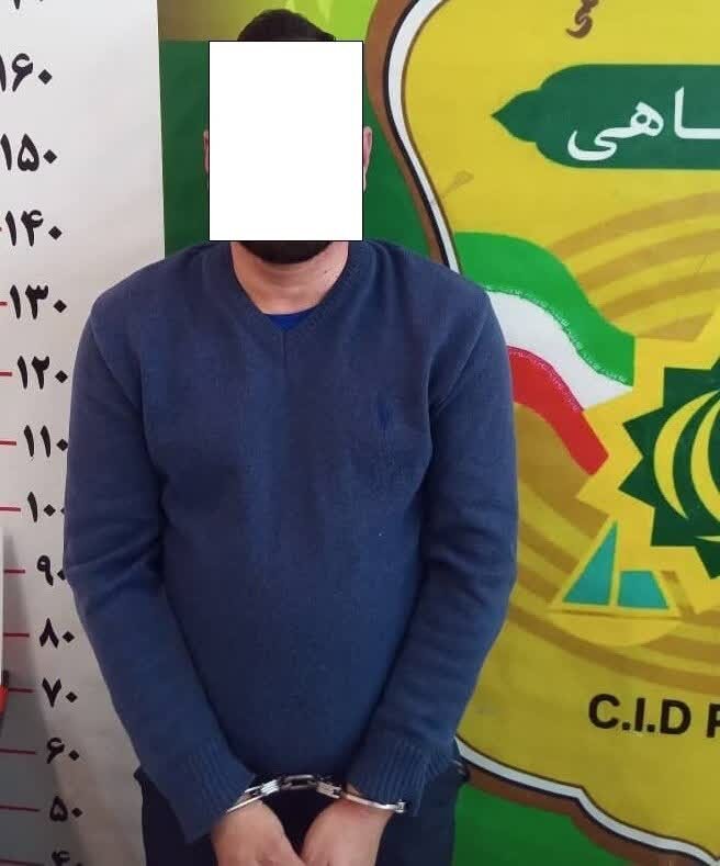 سارق طلا، در پوشش نیروی خدماتی دستگیر شد