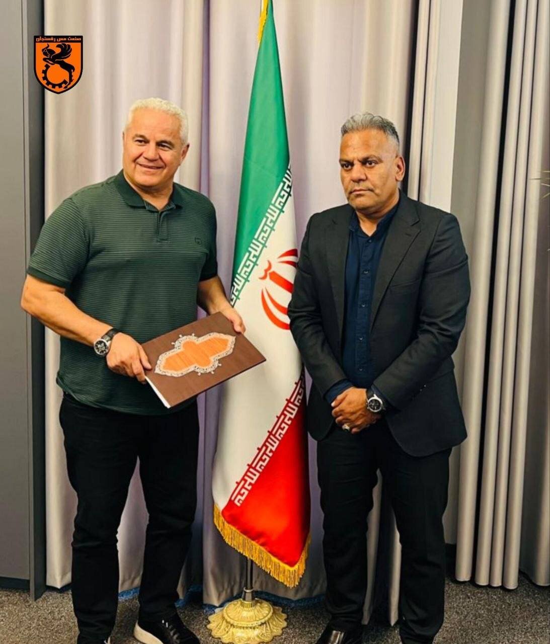 عکس | آقای گل پرسپولیسیها در مس رفسنجان