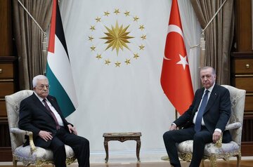 اردوغان در دیدار محمود عباس: حمایت از فلسطین مسئولیت همه بشریت است
