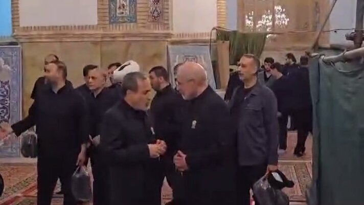 ببینید | گفت‌وگوی قالیباف و عراقچی در مشهد