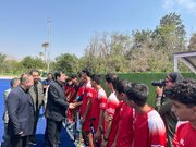 عکس| بازدید وزیر ورزش از استادیوم بین‌المللی هاکی