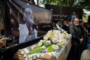 اولین عکس از خانه ابدی استاد ایرج خواجه‌امیری/ عکس