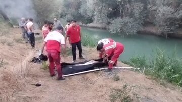 پیدا شدن پیکر جوان ۲۲ ساله غرق شده در رودخانه نازلو چای ارومیه