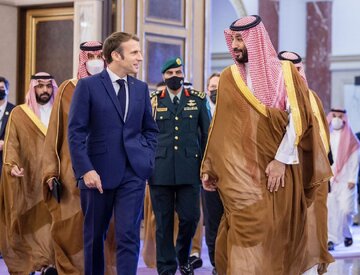 دیدار و گفت و گوی بن سلمان و مکرون؛ عربستان وعده افزایش عرضه گازوئیل داد