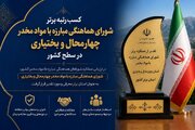 شورای هماهنگی مبارزه با مواد مخدر چهارمحال و بختیاری رتبه برتر کشور را کسب کرد