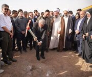 کلنگ نخستین هتل پنج‌ستاره الموت به زمین زده شد