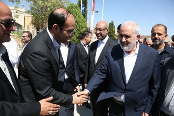 وزیر نیرو وارد کرمانشاه شد