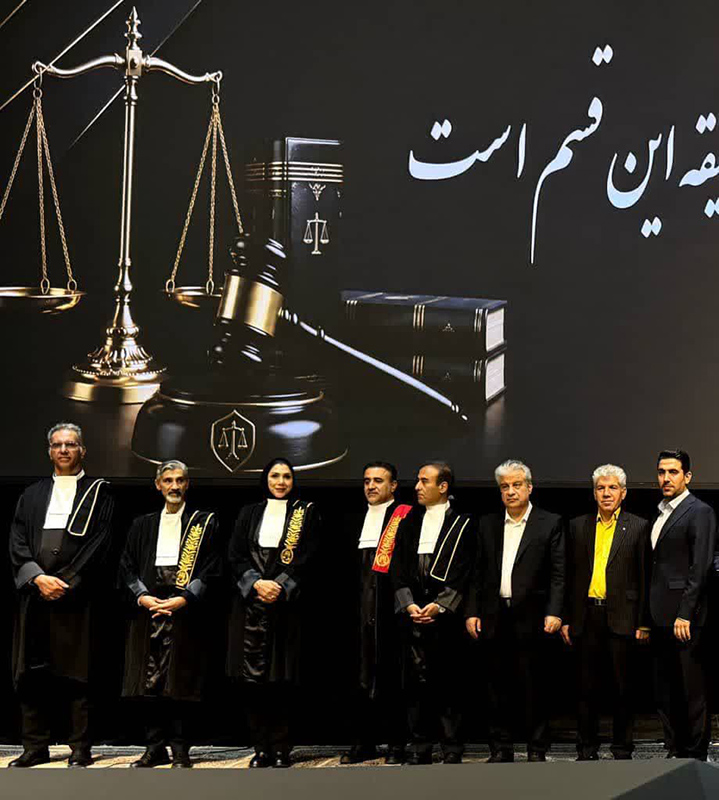 پنجمین تحلیف وکلای سمنان در آستانه فصل تازه‌ای از مسئولیت حقوقی