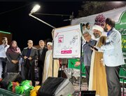 جشنواره آیین شکرگزاری پسته قرمز در روستای علیان دامغان برگزار شد