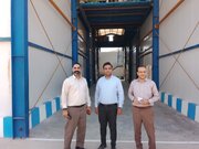 بازدید معاون و کارشناسان صنایع تبدیلی و غذایی استان از سردخانه ۱۱۰۰ تنی خرم‌آباد