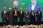 تصاویر | جایزه سال دیپلماسی فرهنگی و عمومی جمهوری اسلامی ایران با حضور عارف