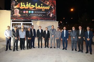 وقتی کتابخانه، میزبان سینما شد؛ سینما حافظ در کتابخانه مرکزی سمنان افتتاح شد