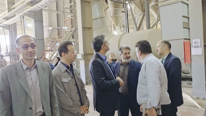 نوسازی اسپری بالمیل کاشی خیام میبد با ۳۰ درصد کاهش مصرف انرژی