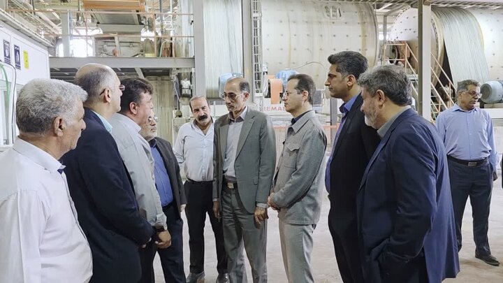 نوسازی اسپری بالمیل کاشی خیام میبد با ۳۰ درصد کاهش مصرف انرژی