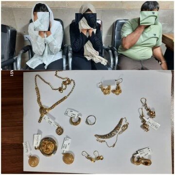 قتل زن عمو به خاطر ۱۵ گرم طلا/دستگیری سارقان خانوادگی طلا در مرودشت فارس