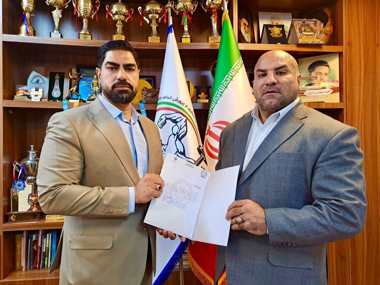 حکم جدید قویترین مرد ایران در فدراسیون بدنسازی