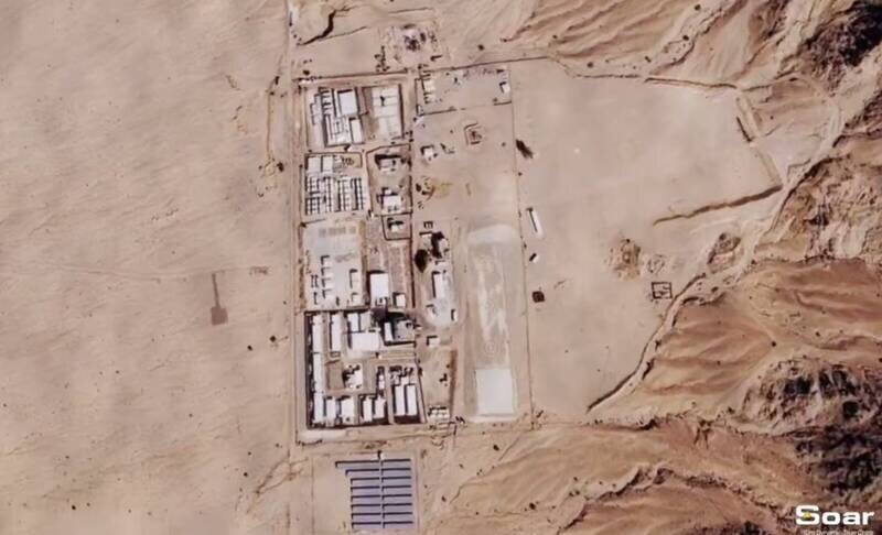 ببینید | تصاویر ماهواره‌ای از اردوگاه "تیتن" واقع در ساحل خلیج عقبه در اردن