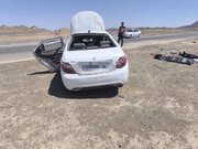 مرگ تلخ ۲ دختر دوقلو در واژگونی خودروی دنا
