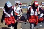 پوشش ۱۲۰۰حادثه توسط هلال احمر قزوین
