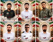 شهادت سه خلبان و سه نیروی ارتش در حمله آمریکا +عکس