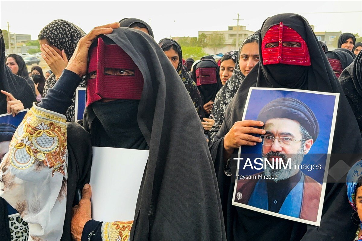 تصاویری از مراسم تشییع پیکر شهدای کوهستک