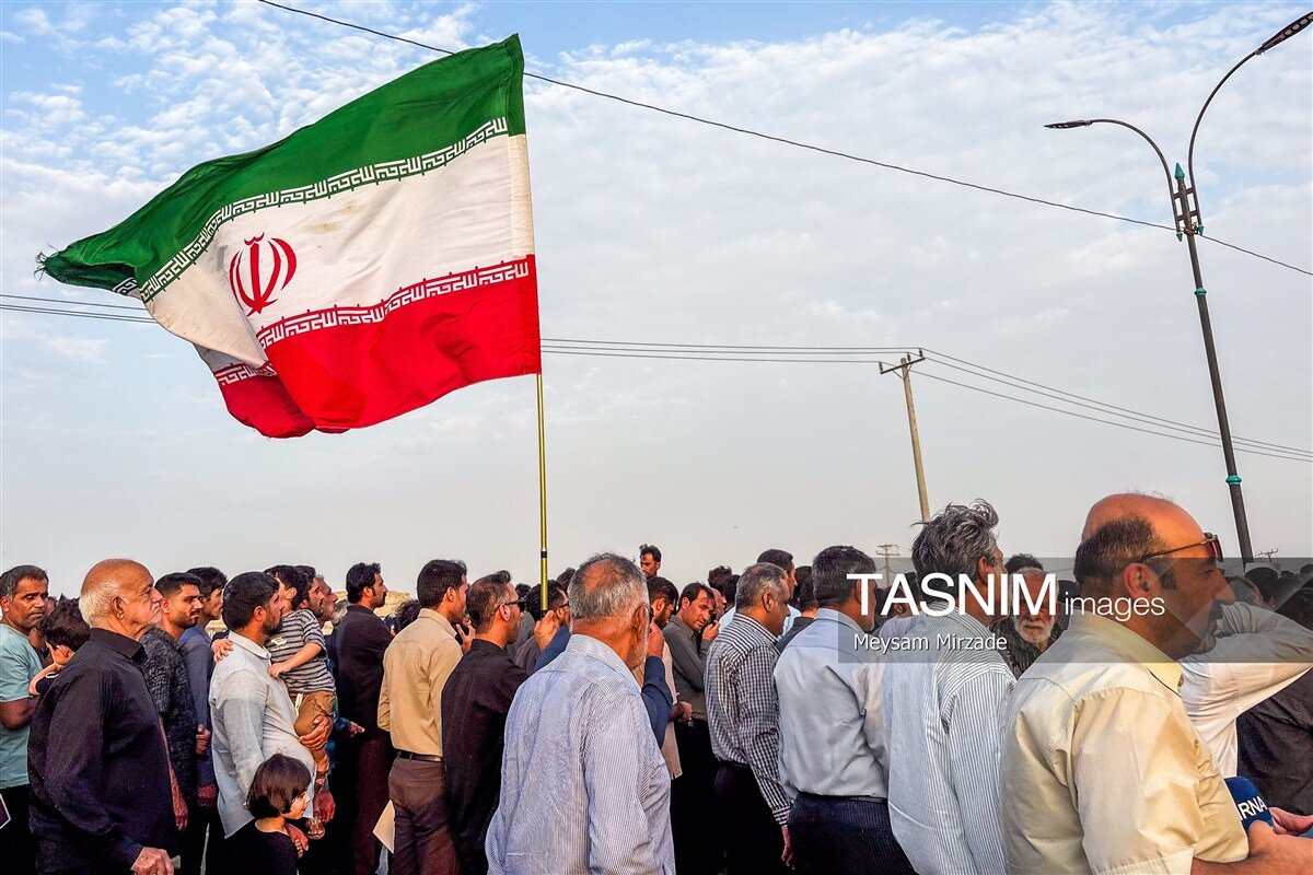 تصاویری از مراسم تشییع پیکر شهدای کوهستک