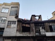 بلایی که آتش سوزی یک بنگاه معاملات املاک در گیلان سر ۴ نفر آورد