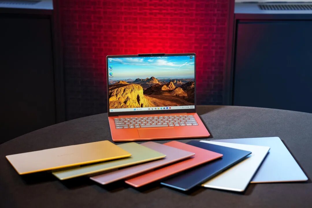 لنوو از لپ‌تاپ‌های جدید سری یوگا با تراشه RTX Spark رونمایی کرد