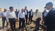 بازدید رئیس کمیسیون عالی سوانح راه‌آهن از اداره‌کل راه‌آهن شمالشرق(۱)