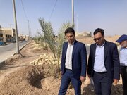بازدید مدیرکل دفتر امور روستایی و شوراهای استانداری یزد از روستاهای بخش بفروئیه