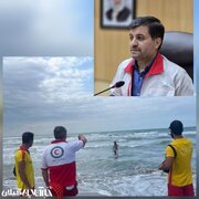 نجات ۱۲۰ نفر در سواحل گیلان تحت پوشش طرح سالم سازی