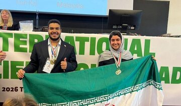 کسب سه مدال المپیاد جهانی توسط نوجوان شیرازی