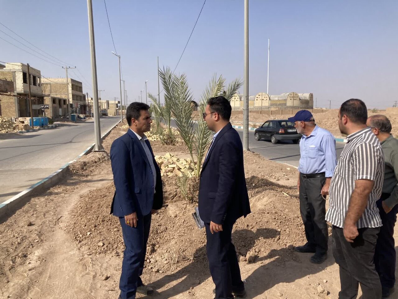 بازدید مدیرکل دفتر امور روستایی و شوراهای استانداری یزد از روستاهای بخش بفروئیه