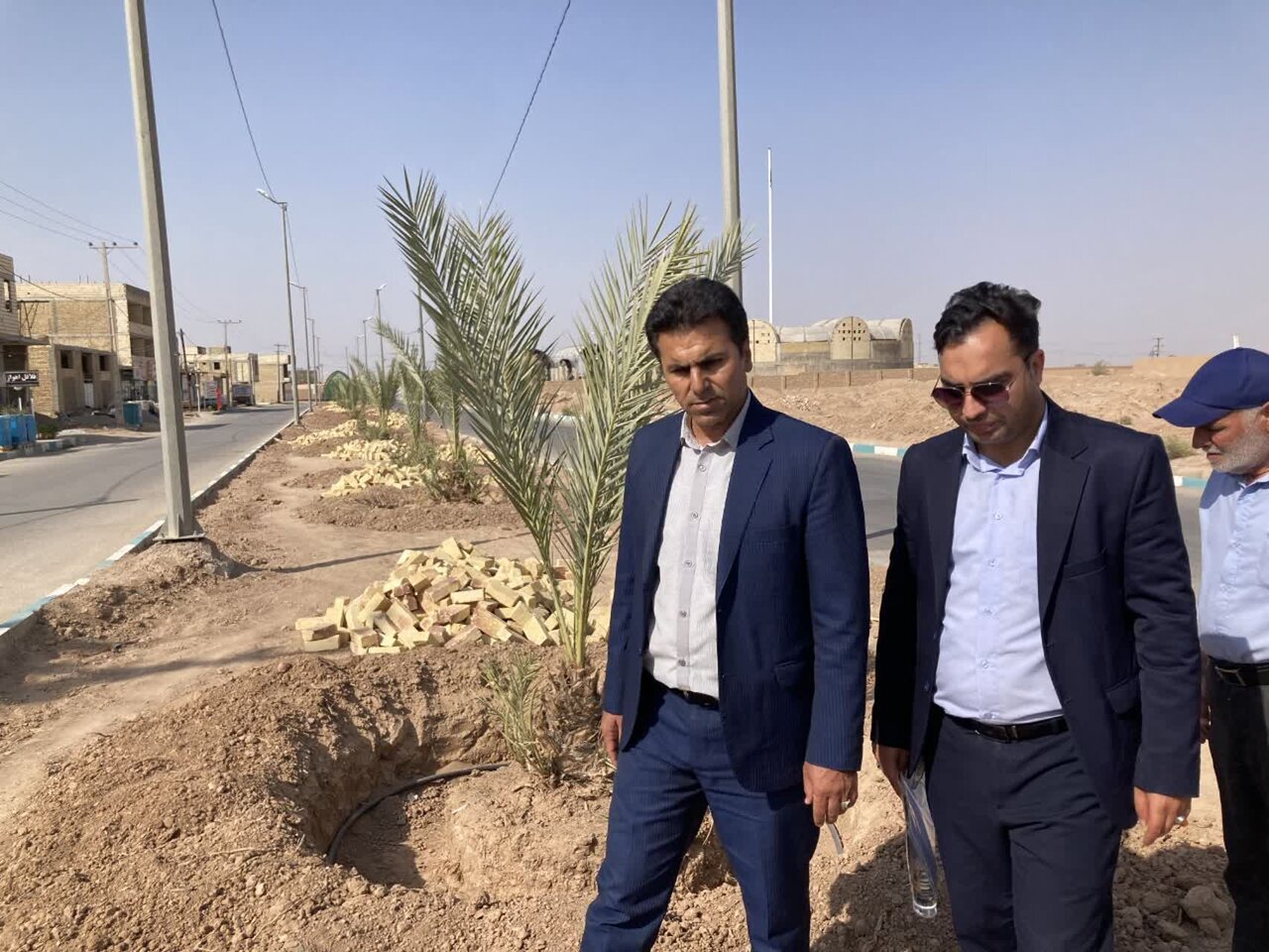 بازدید مدیرکل دفتر امور روستایی و شوراهای استانداری یزد از روستاهای بخش بفروئیه